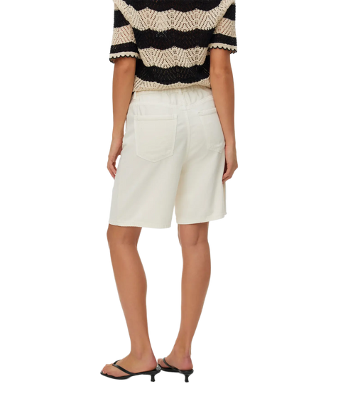 Villa Mr Bermuda Dnm Shorts Mix - Ecru