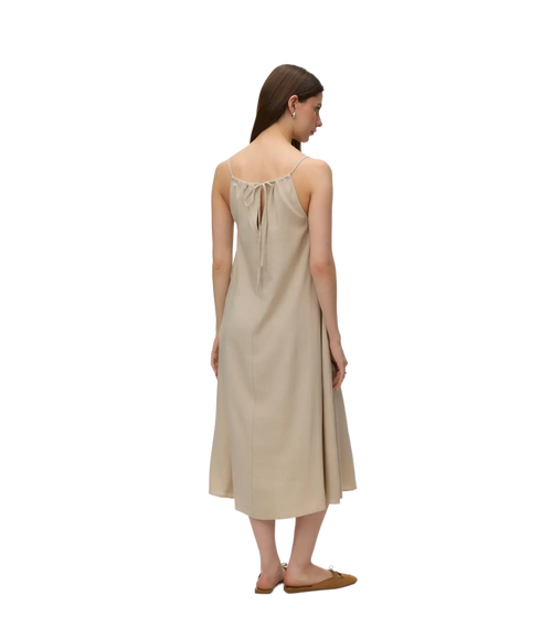 Jesmilo Calf Singlet Dress Wvn - Grey