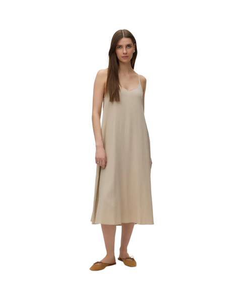 Jesmilo Calf Singlet Dress Wvn - Grey