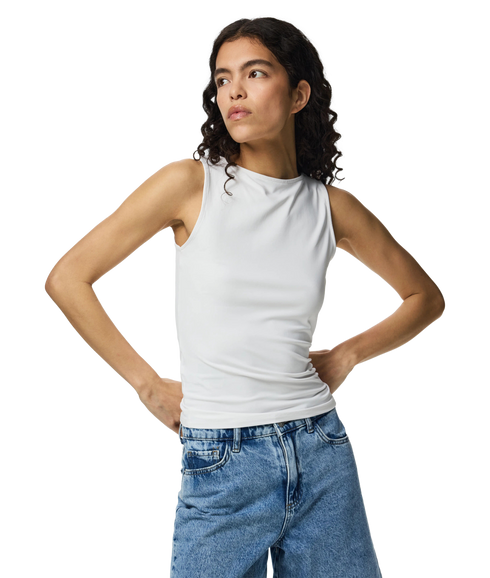 Lula Sl Reversible Tanktop Jrs - White