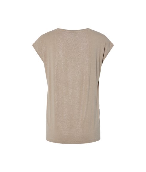 Alice SS Glitter Tee - Grey