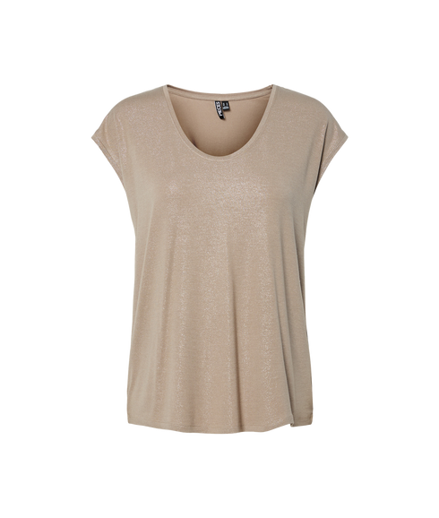 Alice SS Glitter Tee - Grey