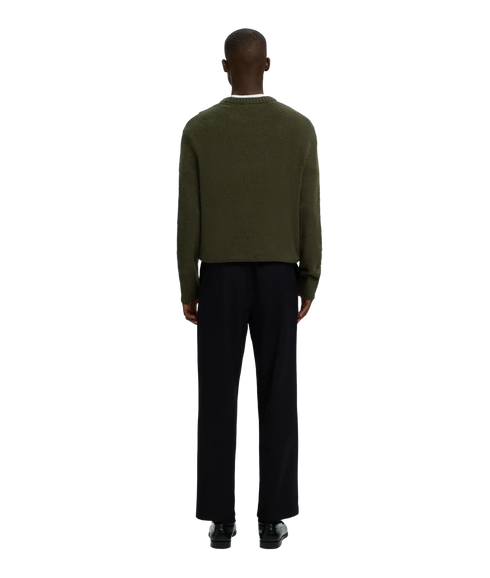 Alex LS Knit Crew Neck - Green