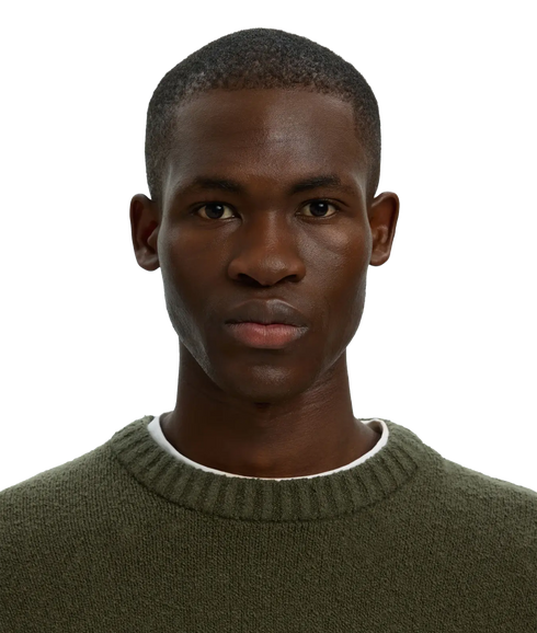 Alex LS Knit Crew Neck - Green