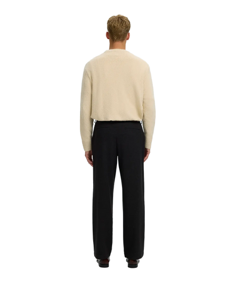 Alex LS Knit Crew Neck - Cream
