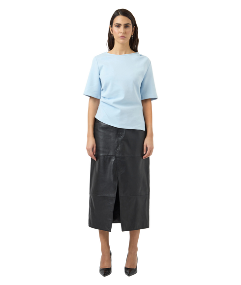 Pina 2/4 Tee S. - Blue