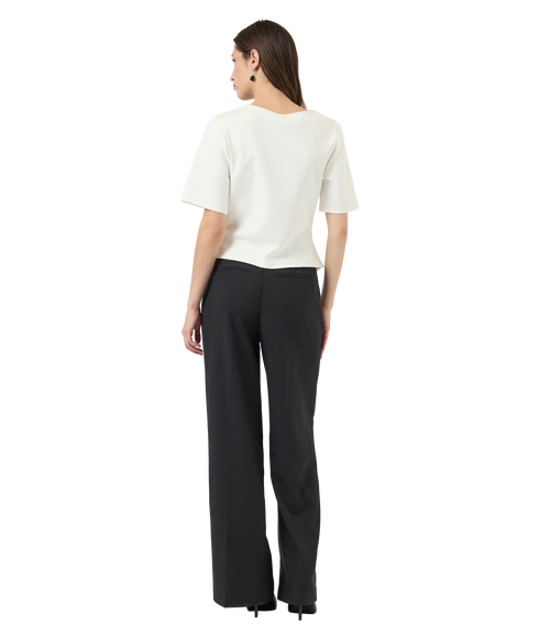 Pina 2/4 Tee S. - White