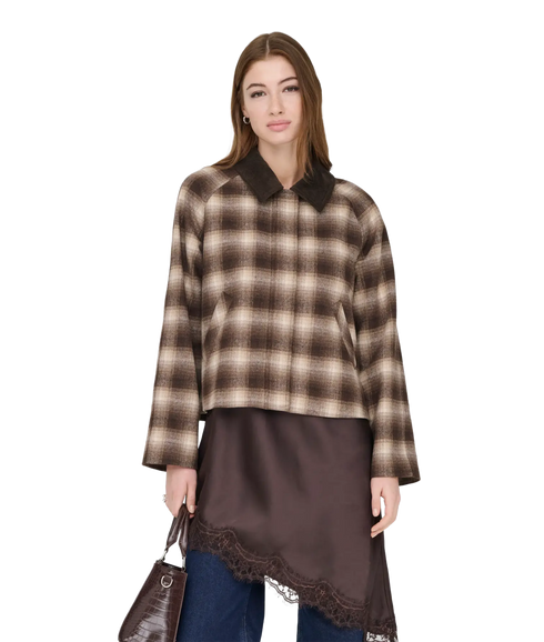 Anni Boucle Jacket - Brown
