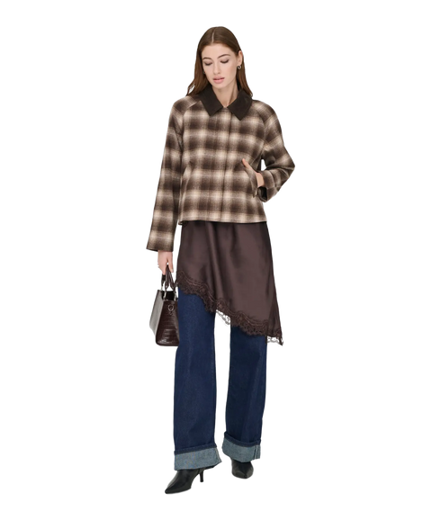 Anni Boucle Jacket - Brown