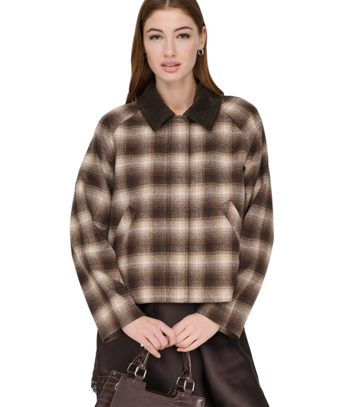 Anni Boucle Jacket - Brown
