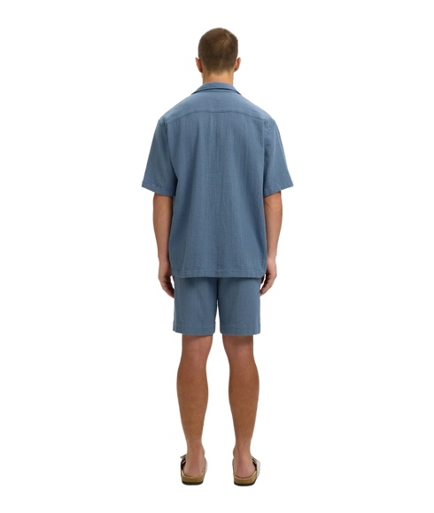 Rlxcal Ss Shirt Resort - Grey