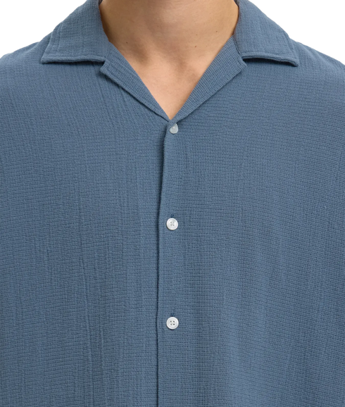 Rlxcal Ss Shirt Resort - Grey