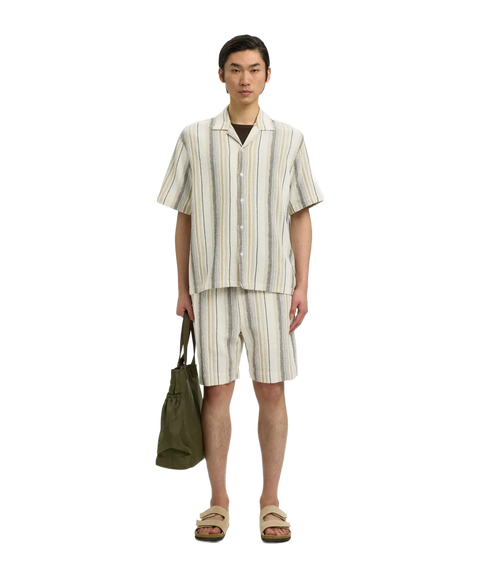 Rlxcal Ss Shirt Resort - White