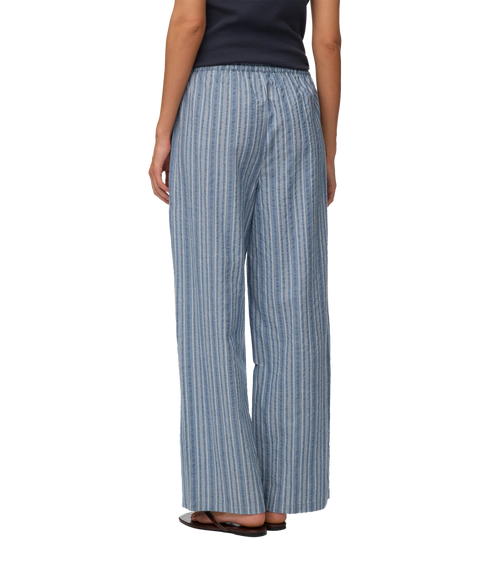 Elena Hw Stripe Pant Wvn - Yellow
