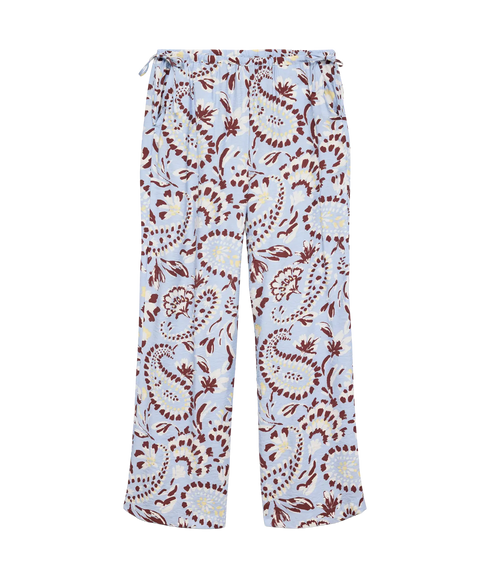 Nellie Carla Hw Pants Wvn Ga - Blue
