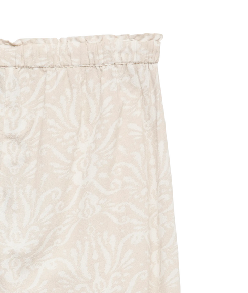 Dicthe Nw Wide Tie Pant Wvn Ga - Grey