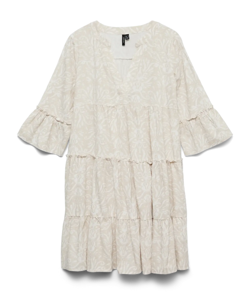 Dicthe 3/4 Tunic Wvn Ga - Grey