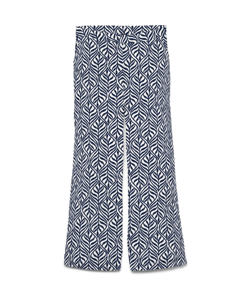 Josie Hw Wide Pant Wvn Ga - Grey