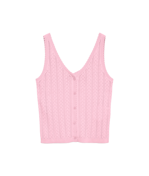 Lux Light Sl 2-Way V-Neck Top Se - Red