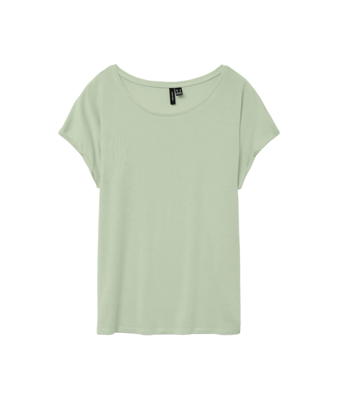 Ava Plain SS Top - Green