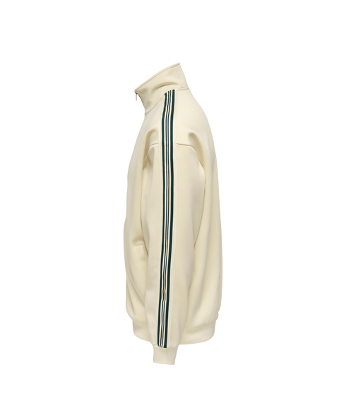 Riber Rlx Ls Zip Stripe Track Sweat - White