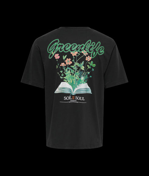 Malik Tropico Rlx Ss Tee - Black