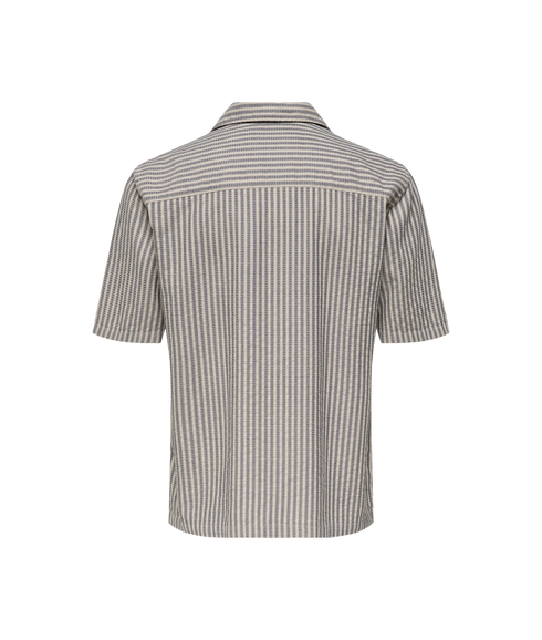 Roberts Reg Ss Shirt - Grey