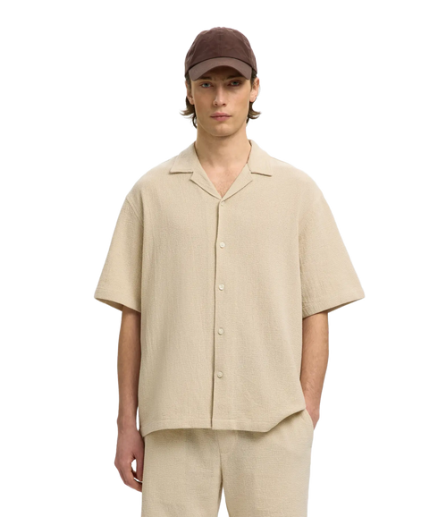 Rlxcal Ss Shirt Resort - Grey