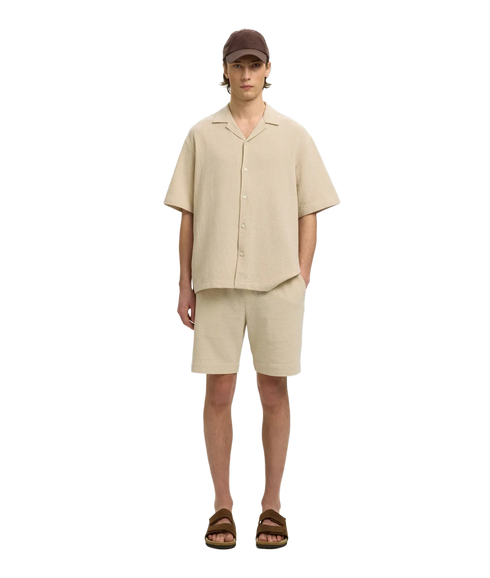 Rlxcal Ss Shirt Resort - Grey