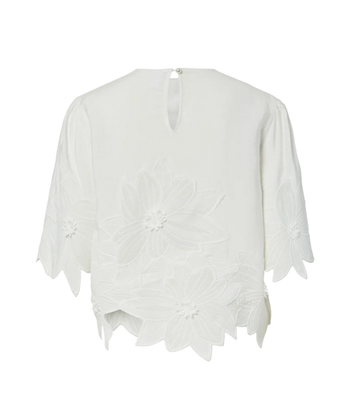 Mori 2/4 Top - White