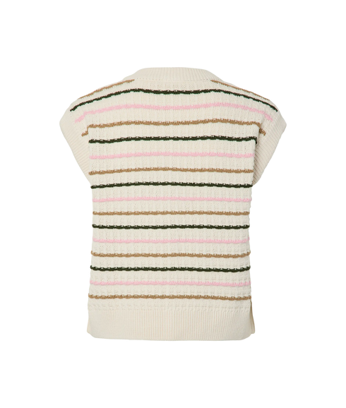 Nilo Knit Vest - White