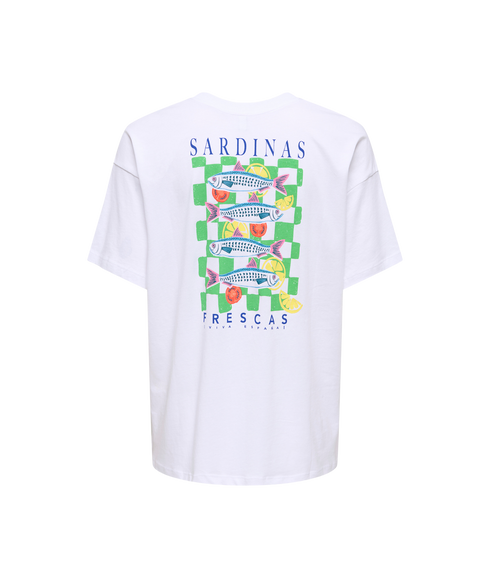 Vivvi S/S Lovely Top Jrs - White