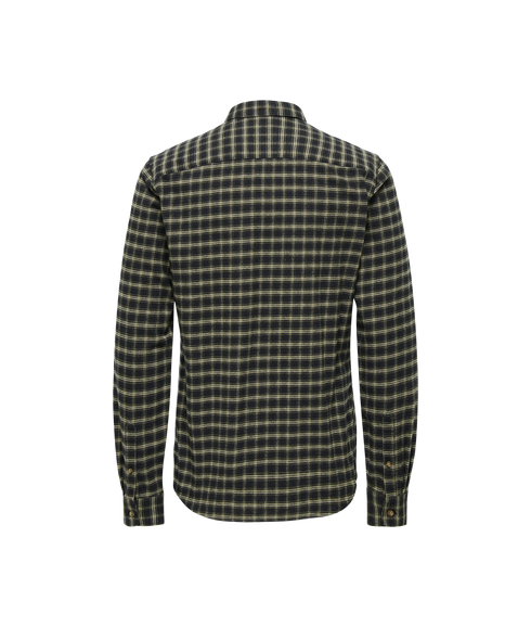 Gudmund Ls Checked Shirt - Black
