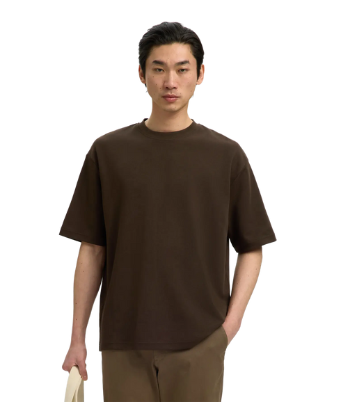 Looseoscar SS O-Neck Tee- Brown