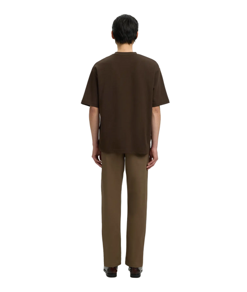 Looseoscar SS O-Neck Tee- Brown