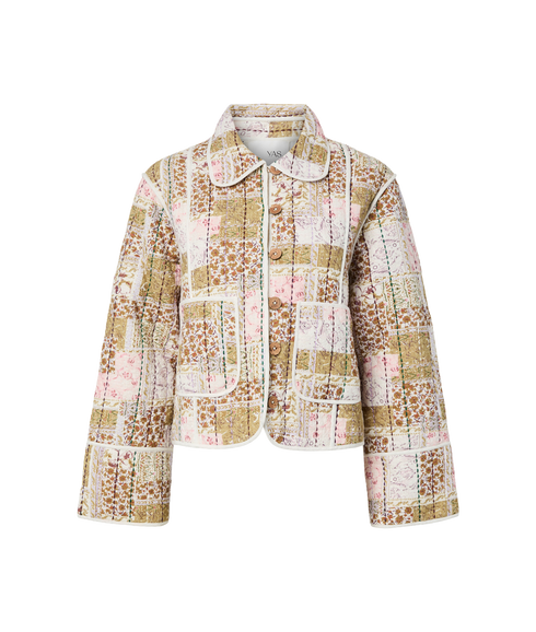 Lori Ls Quilted Jacket - Fest-Yellow