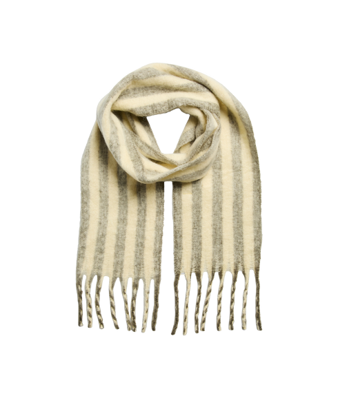 Bea Narrow Long ScarfBc - Green