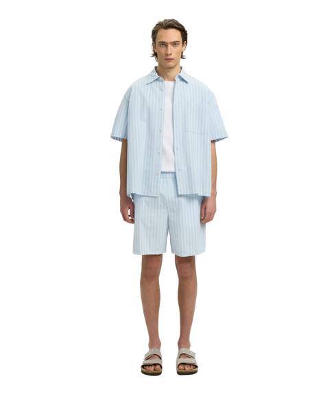 Regstuart Seersucker Shorts - Blue