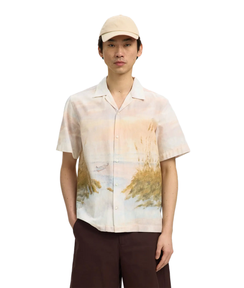 Regkelso Sunset SS Shirt - Blue