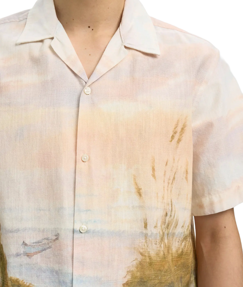 Regkelso Sunset SS Shirt - Blue