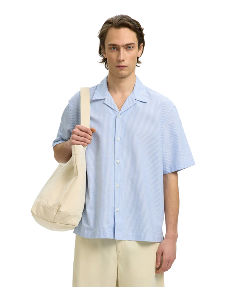 Rlxoxford SS Shirt Resort - Blue