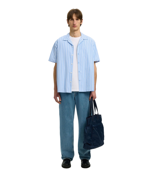 Rlxholger Mix SS Shirt - Blue