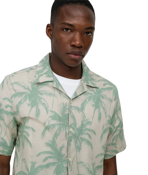 Caiden Reg Fit Linen Blend - Grey
