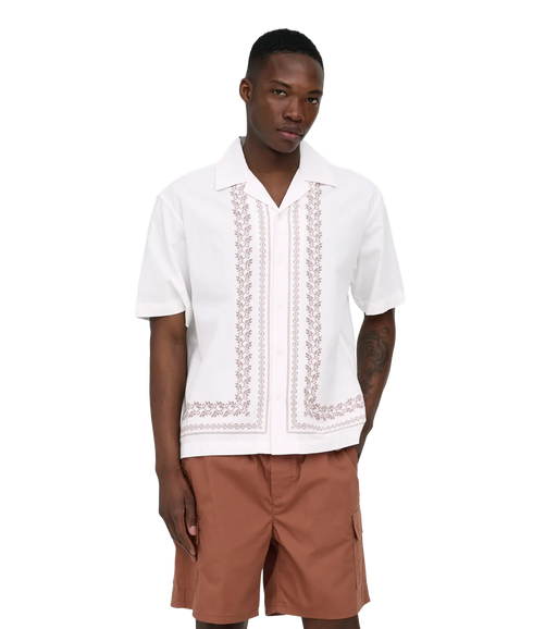 Nero Rlx Resort SS Shirt - Brown