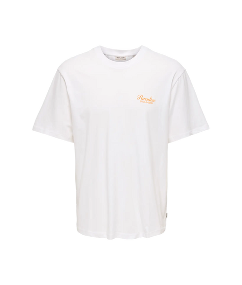 Malik Vaca Life Rlx SS Tee - White