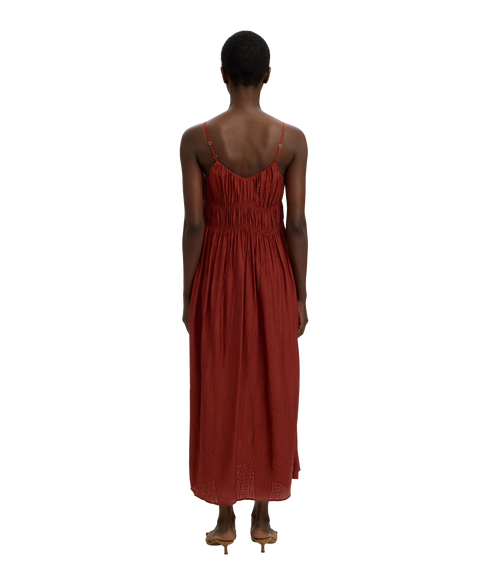 Jackie Regular Strap Ankle Dress B - Red