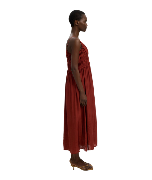 Jackie Regular Strap Ankle Dress B - Red