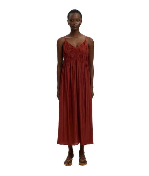 Jackie Regular Strap Ankle Dress B - Red