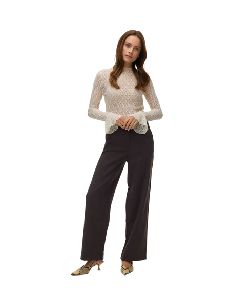 Bestie Wide Pant - Brown