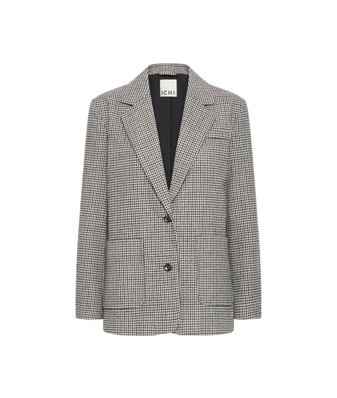 Lubana Blazer - Grey Check
